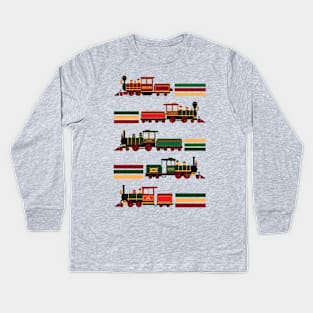 Magic Trains Kids Long Sleeve T-Shirt